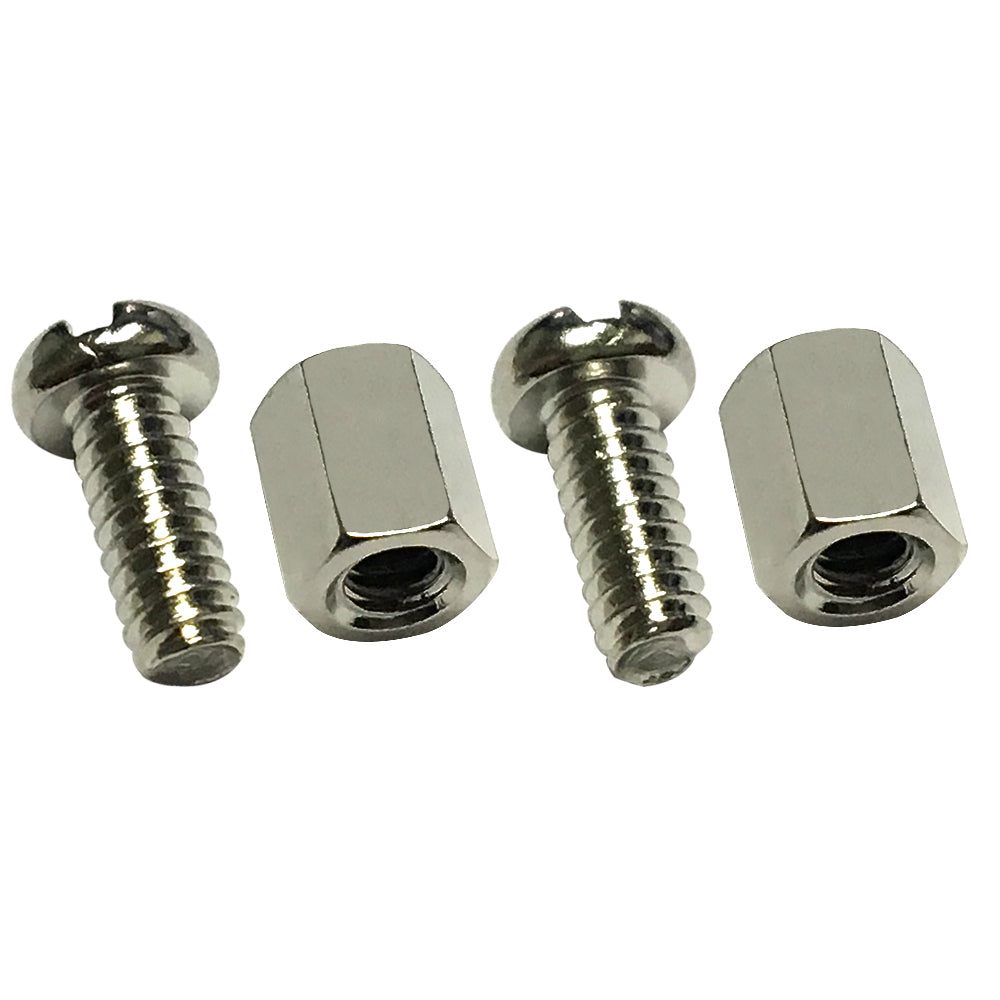 13mm Screws and Hex Nuts for Securing D Cut Connectors to Patch Panels and Wall Plates 1