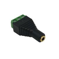 3.5mm Stereo Female Screw Down Connector1