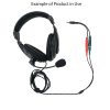 6 inch 3.5mm 4C Male to 2x 3.5mm Female headphonesmic Adapter 3