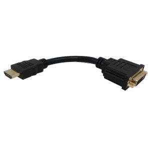 6 inch DVI Female to HDMI Male Adapter 1