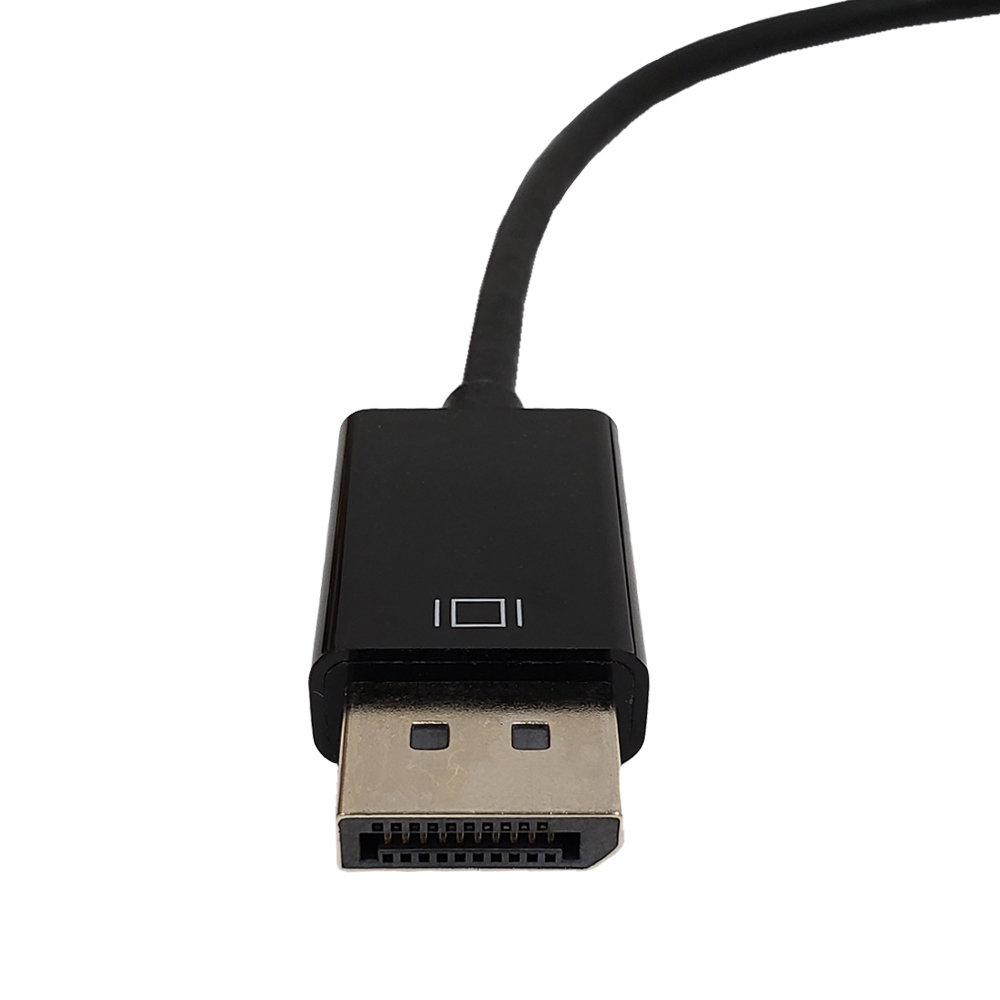 6 inch DisplayPort 1.2 Male to HDMI Female 4K@60Hz Adapter Active Black2