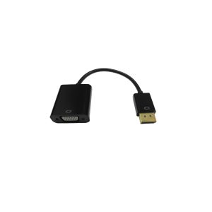 6 inch DisplayPort Male to VGA Female Adapter Active Black 1