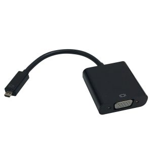 6 inch Micro HDMI Male to VGA Female 3.5mm Female Adapter Black SmartphoneTablet to VGA Display