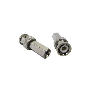 BNC Male Twist On Connector for RG59 10 pack 1 1