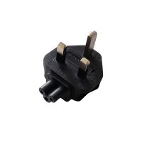 BS1363 UK to C5 Power Adapter Down Angle 1