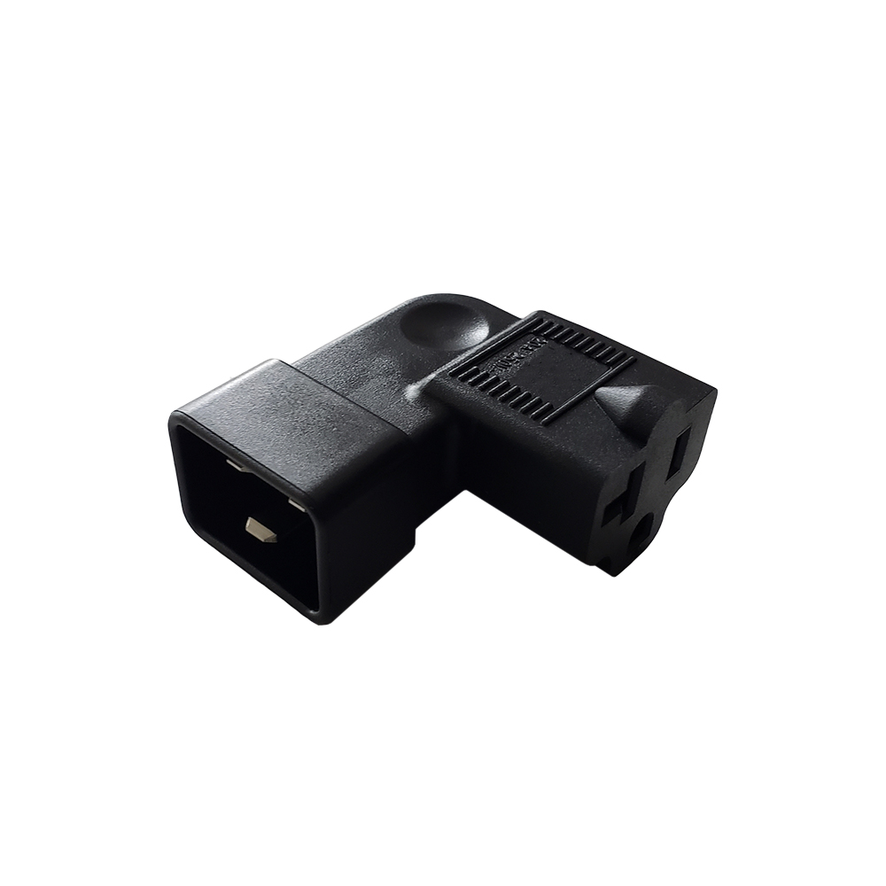 C20 to 5 20R Right Angle Power Adapter