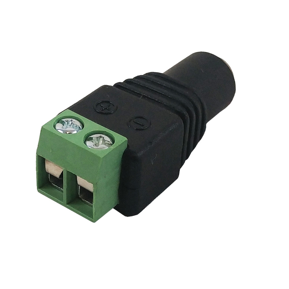 DC Power Connector Female 2.1mm x 5.5mm Screw Down1