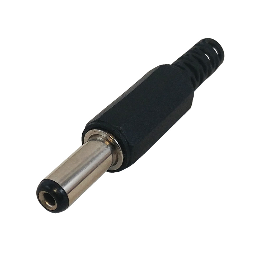 DC Power Connector Male 2.1mm x 5.5mm Plastic Shell