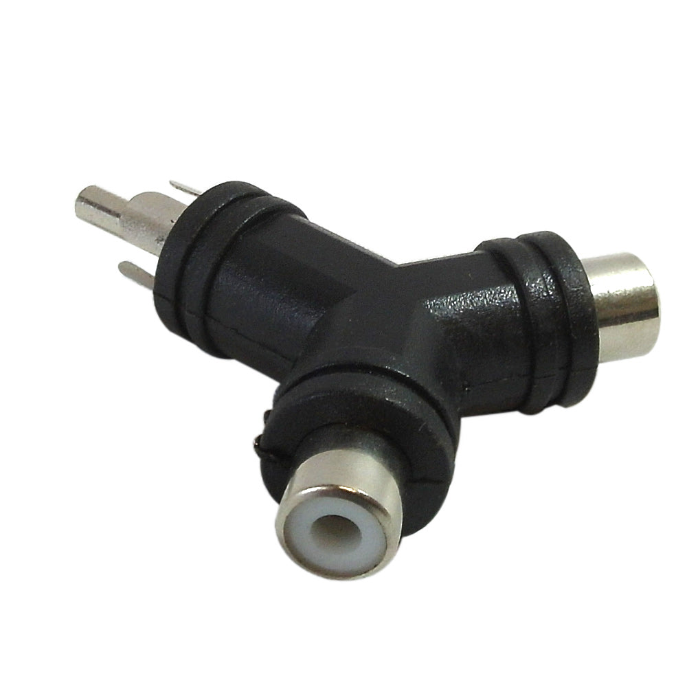 RCA Male to 2 x RCA Female Adapter