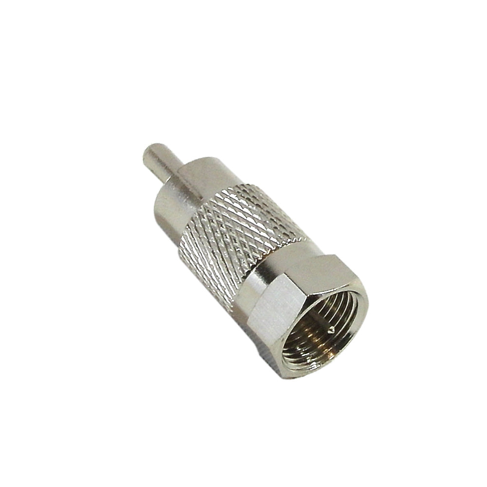RCA Male to F Type Male Adapter