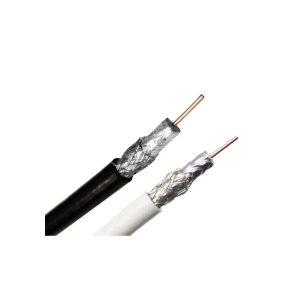 RG6 Bare Copper 60 AL Braid 100 Foil 75 Ohm 18AWG CMR Bulk Cable