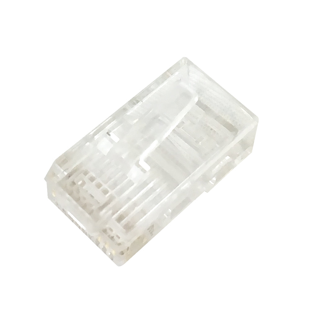 RJ45 Cat5e Plug for Solid or Stranded Round Cable 8P 8C