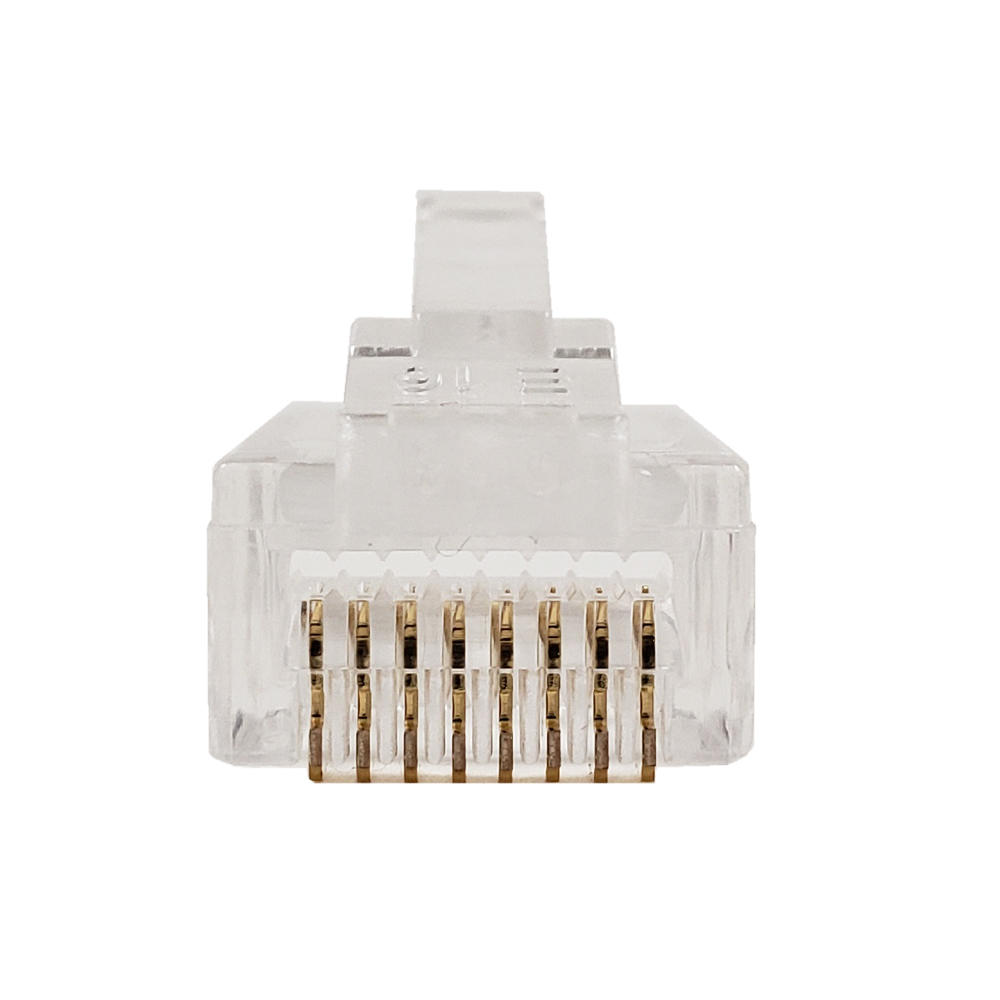 RJ45 Cat6 Pass Through Plug Solid or Stranded 8P 8C Pack of 503