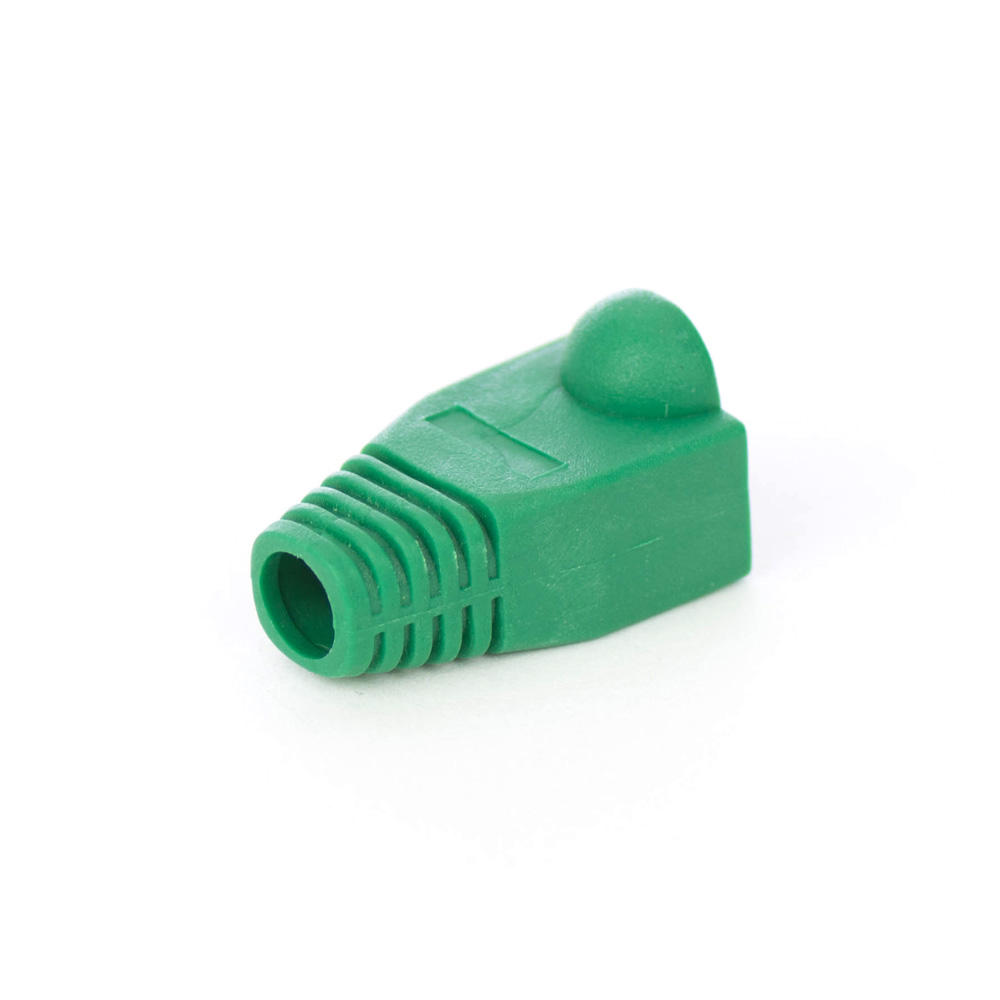 RJ45 Push On Bubble Style Cat6 Boots 50 pack green1