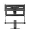 TV Fireplace Mantel Wall Mount Bracket for Flat and Curved LCDLEDs Tilt Swivel and Vertical Fits Sizes 43 to 70 inches Maximum VESA 600x400 1