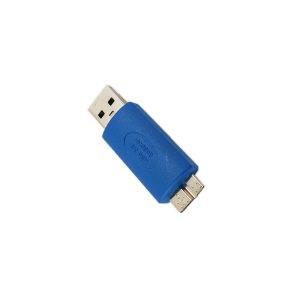 USB 3.0 A Male to micro B Male Adapter Blue