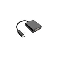USB 3.1 Type C to DVI 1080p@60Hz Adapter – DP 1.2 Alt Mode Black