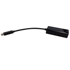 USB 3.1 Type C to Gigabit Ethernet Adapter Black
