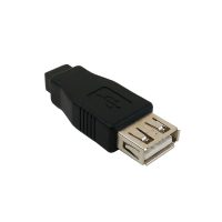 USB A Female to Mini 5 Pin Female Adapter1