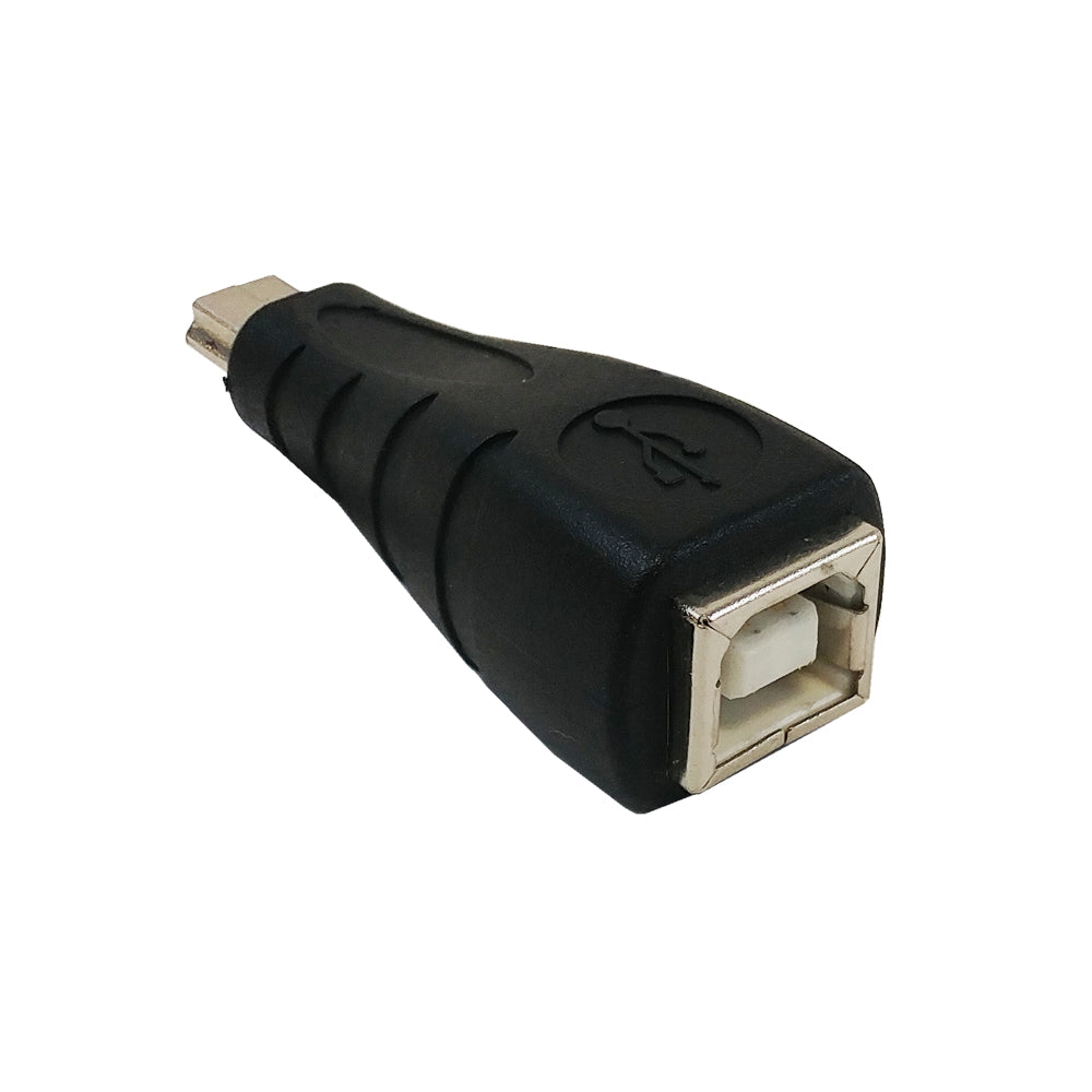 USB B Female to Mini 5 Pin Male Adapter