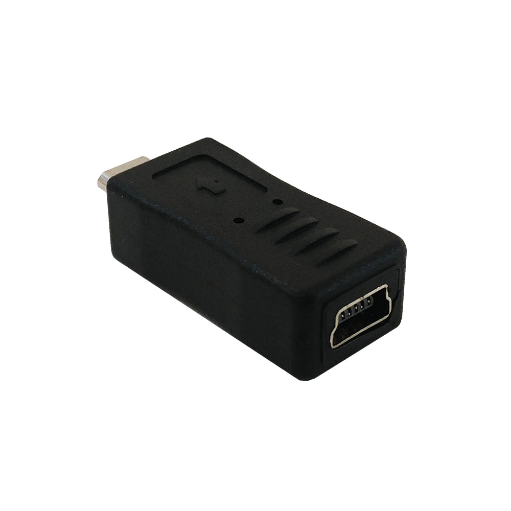 USB Mini 5 pin Female to Micro B Male Adapter