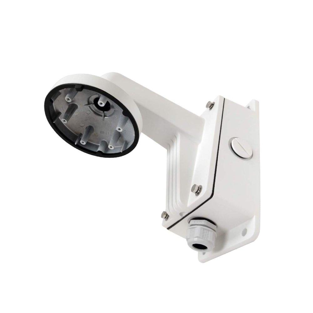 Wall Mounting Bracket with Junction Box for Varifocal Dome IP Cameras – White 4