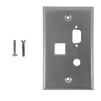 Wall plate Single Gang Stainless Steel