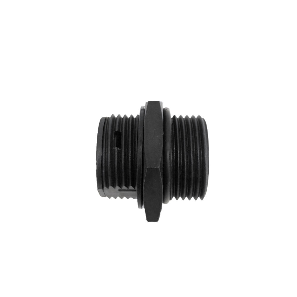 0f784 Other Brands Cab CN C5E FFS IP68 IP Rated Cables Accessories Cat5e RJ45 Female to RJ45 Female Shielded Bulkhead Coupler Waterproof IP68 Rated Black