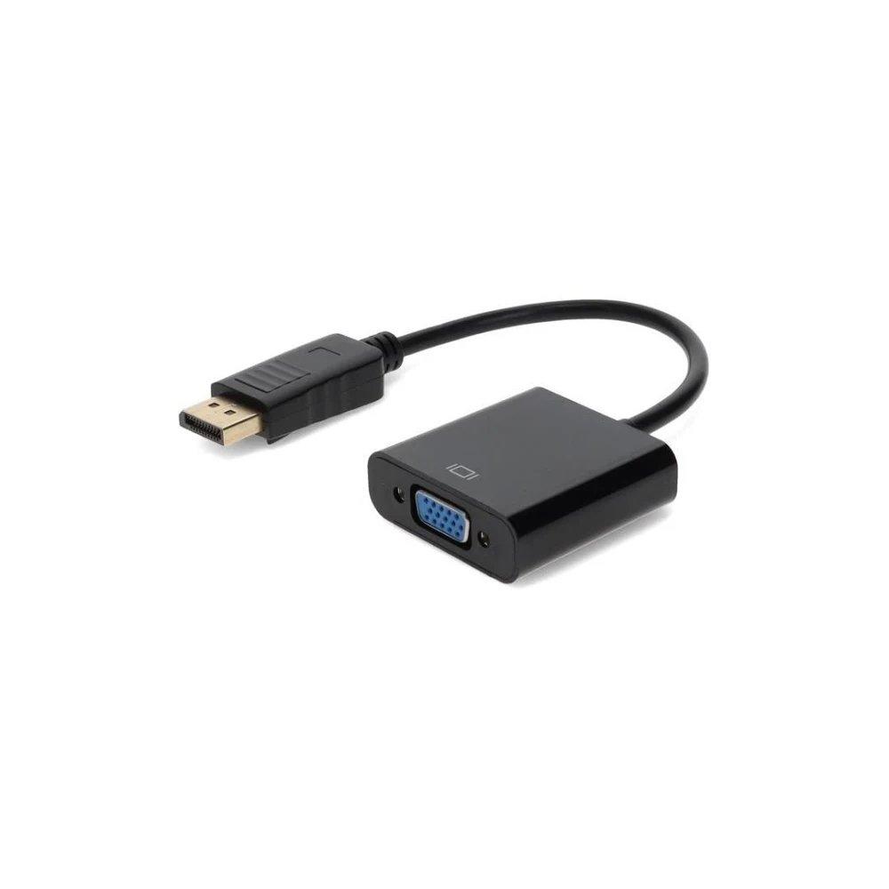 6 inch DisplayPort Male to VGA Female Adapter Active Black