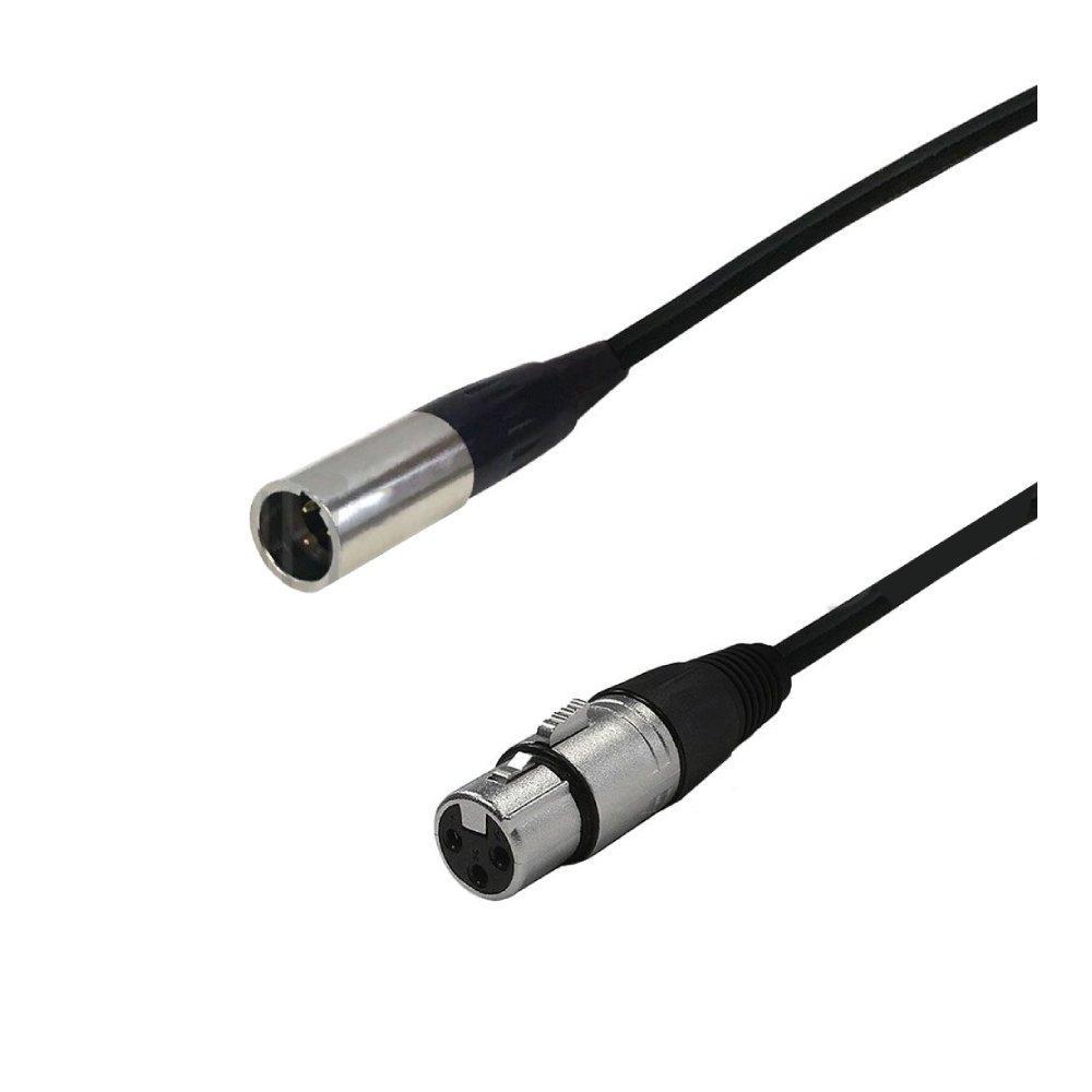 Premium Balanced mini XLR Male to mini XLR Female Cable