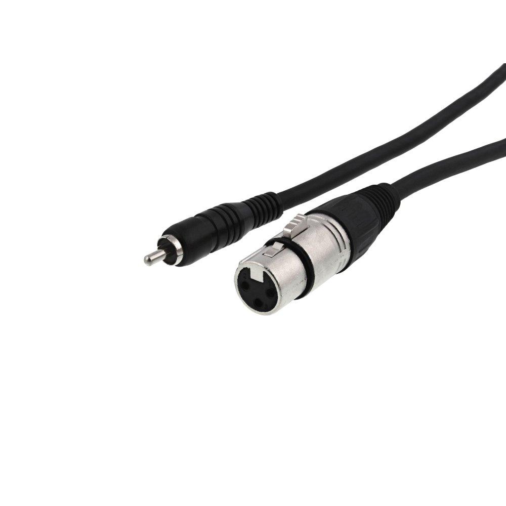 Premium Y Splitter TRS to 2x XLR Male Unbalanced Cable 4