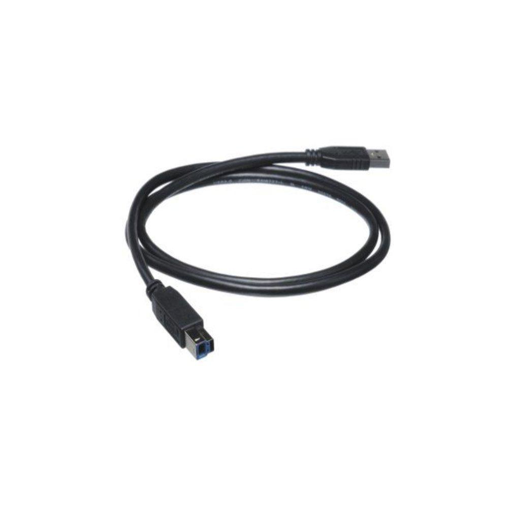 USB 3.1 Type C Male to B Male Cable 5G 3A – Black 2