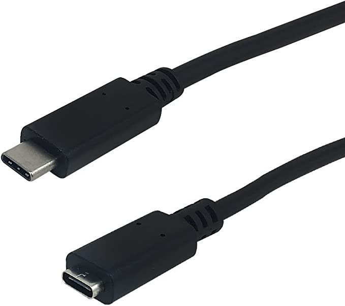 USB 3.1 Type C Male to Type C Female Cable 10G 3A
