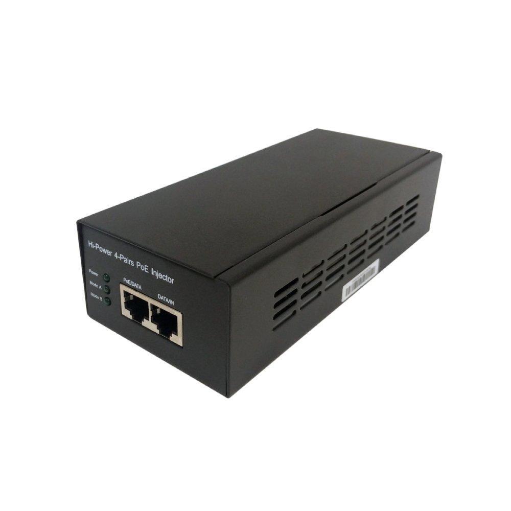 1 Channel 10 100 1000M PoE Injector – 60W – IEEE 802.3af at