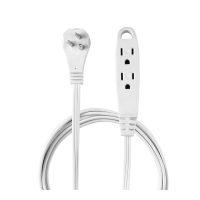 RIGHT ANGLE ELECTRICAL EXT CORD W 3 OUTLETS