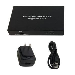 ac316 Cab VP HDMI 211 HDMI DVI Splitters 1x2 HDMI Splitter 4Kx2K 60Hz EDID HDCP 2 2 YUV 4 4 4