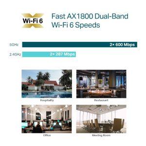 AX1800 Wireless Dual Band Ceiling Mount Access Point 3