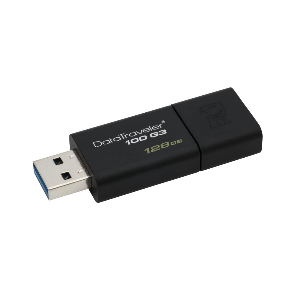 Kingston DataTraveler 100 G3 128GB USB 3.1 Gen 1 Flash Drive 3