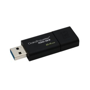 Kingston Digital 64GB 100 G3 USB 3.0 Data Traveler DT100G3 64GB 1