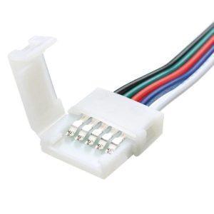 RGBW RGBWW Pin LED Strip Quick connector 7