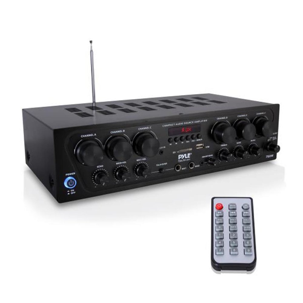 Wireless BT Streaming Home Audio Amplifier