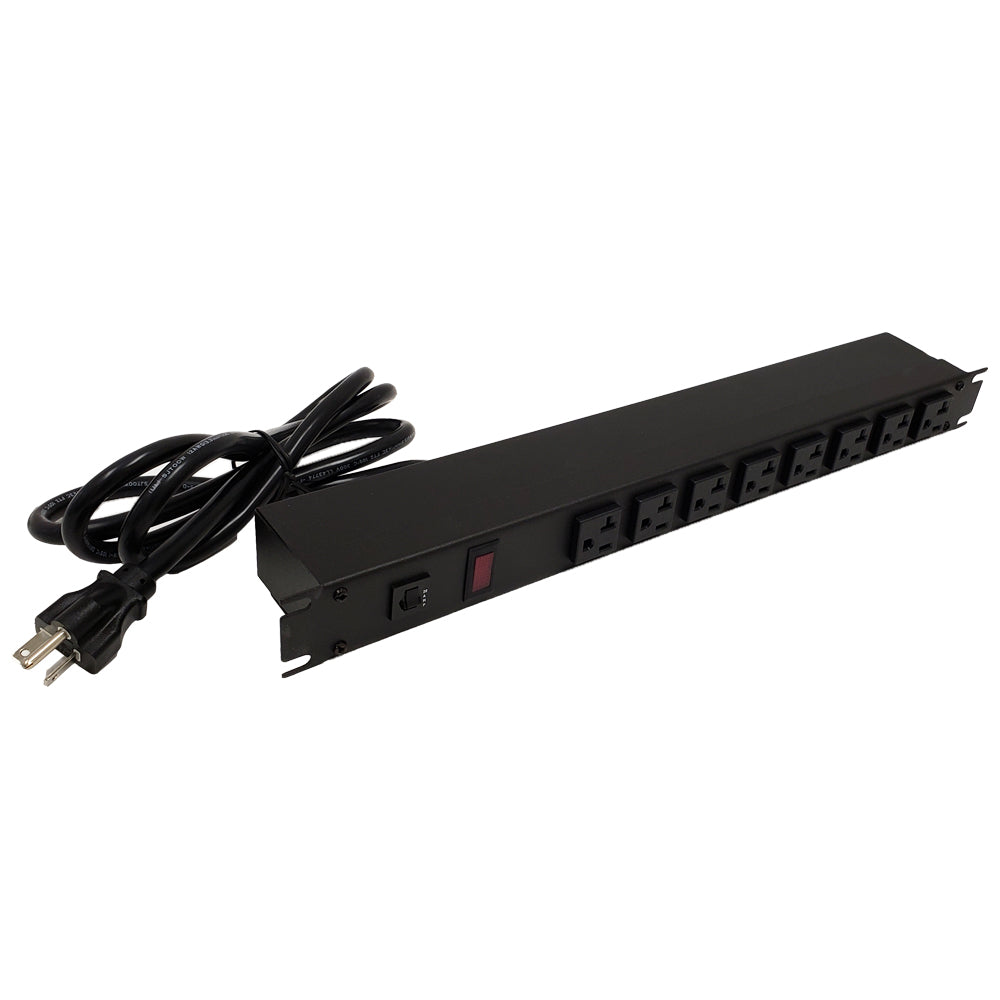 Rackmount power bars 86 outlets with 10ft extension cords (2)