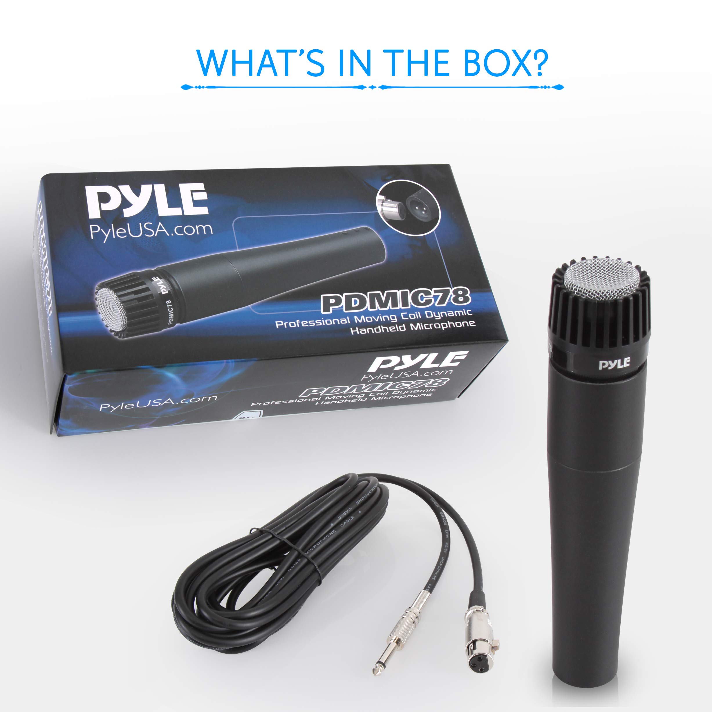 Pyle PDMIC78 Dynamic Handheld Microphone (1)